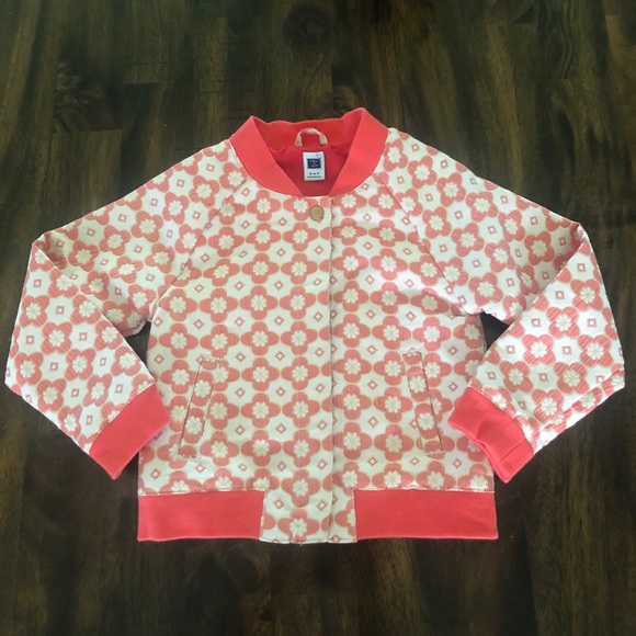 Janie and Jack Other - Janie and Jack Floral Bomber Jacket